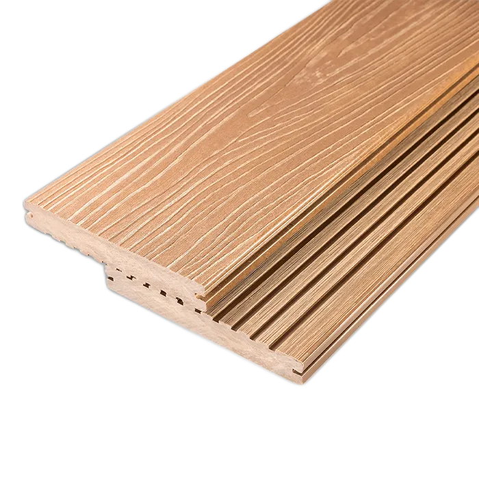 Террасная доска из ДПК RusDecking, UnoDeck Solid, Орех