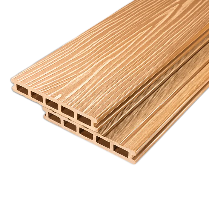 Террасная доска из ДПК RusDecking, UnoDeck Mogano, Орех