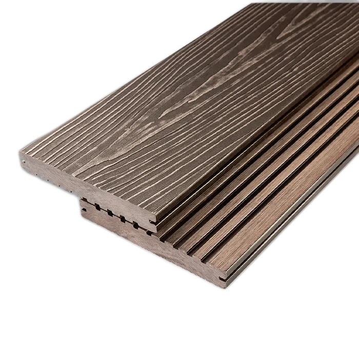 Террасная доска из ДПК RusDecking, UnoDeck Solid, Венге