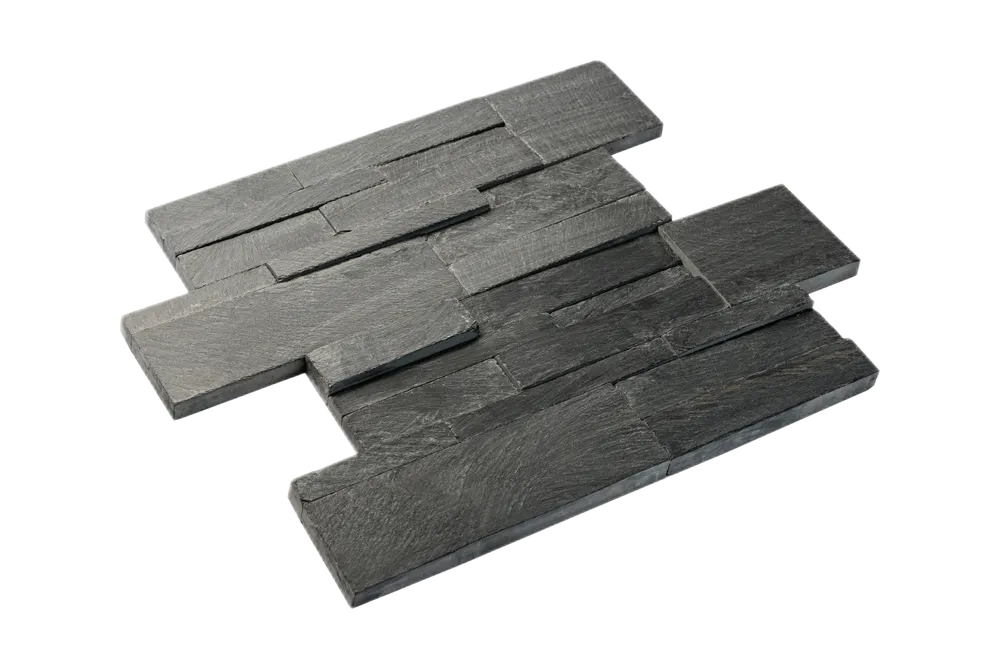 3D панели Сланец Black Slate Modern